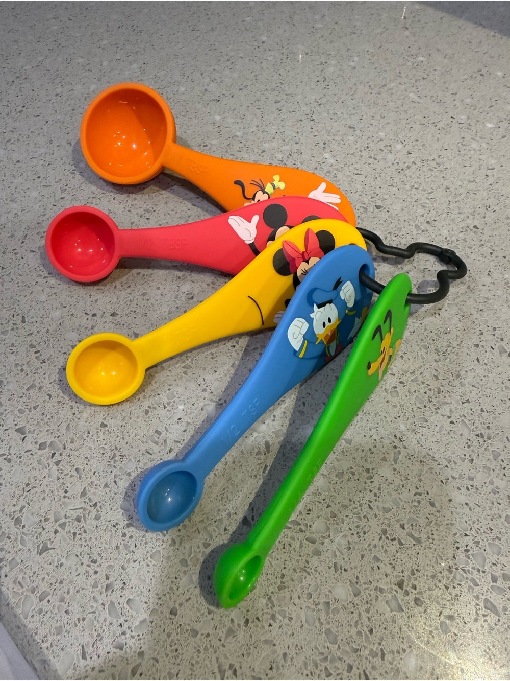 Disney Character Measuring Spoons Set - Multicolor